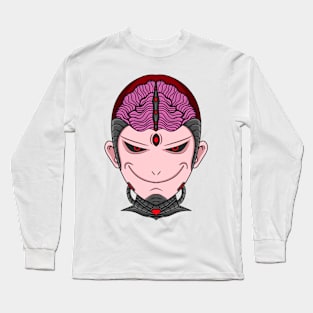 the alien came in peace Long Sleeve T-Shirt